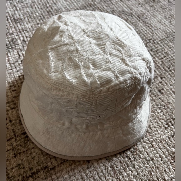Coach Signature Jacquard Denim Bucket Hat - Picture 2 of 4